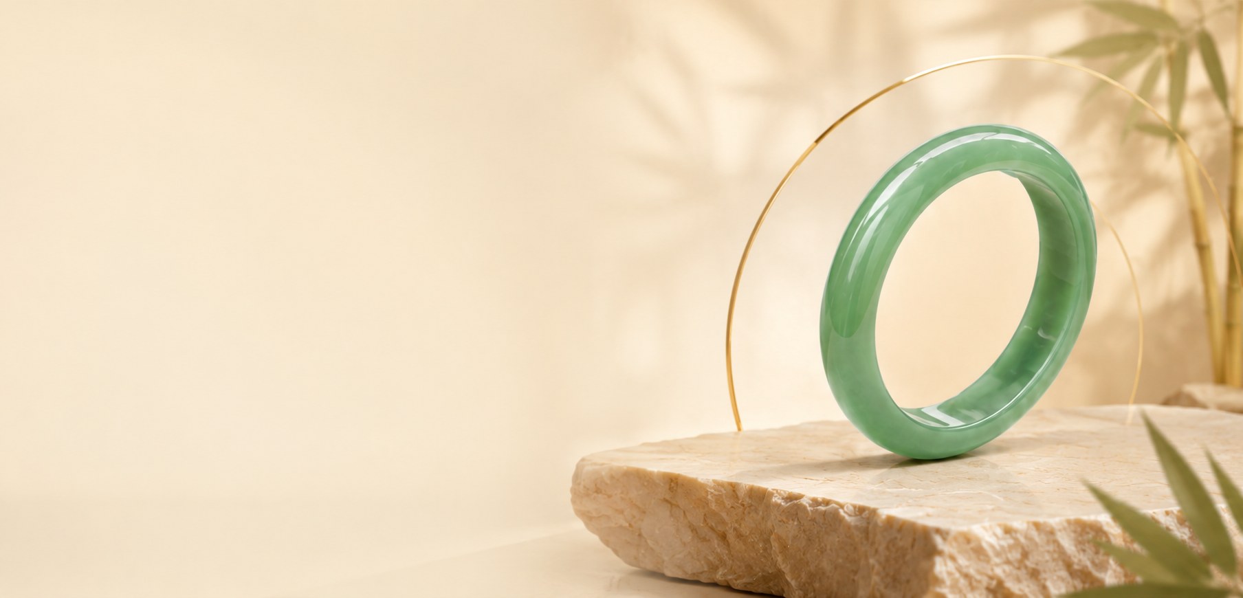 Apple Green Nephrite Jade Bangle